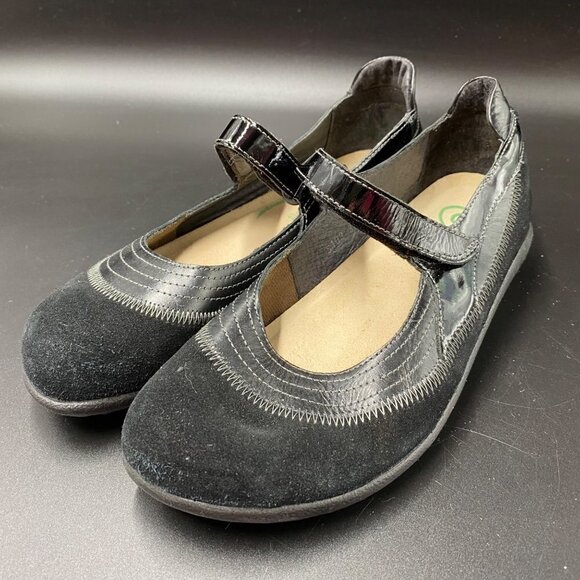 Naot Kirei Mary Jane Black Shoes Women's Size 7 - Picture 1 of 11